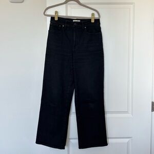 Madewell “The Perfect Vintage Wide-Leg Jean” in Black